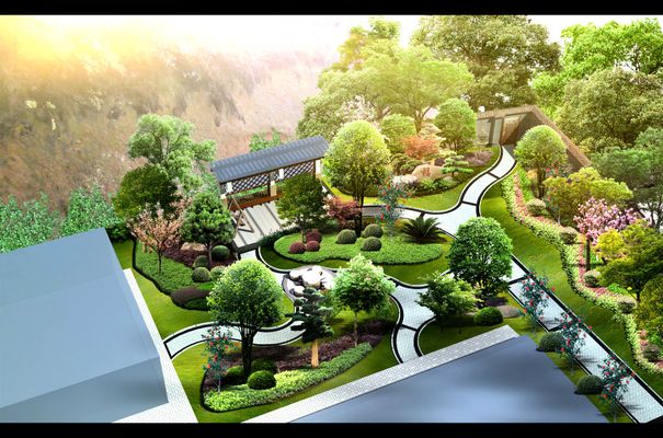 gogo体育花境长百余米沿着花间汀步去打卡！济南市2024年园林绿化行业花境技能竞赛开幕